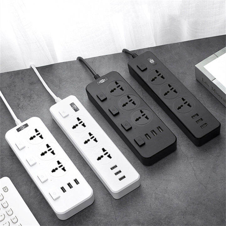 3 WAY GANG Singapore Power Board 3 USB Output Power Strips ...