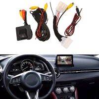 Rear View Camera Backup Reverse Parking Camera Conversion Cable 28 Pin Adapter Kit Replacement Accessories for Mazda 2 Sedan Demio DJ 2015-2020