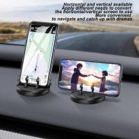 Car Dashboard Phone Holder Rotatable Phone Holder Number Plate Portable Universal Phone Phone Stand for Parking Card Non-Slip Phone Mount for Commuting liberal