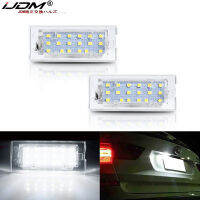 [2] IJDM Xenon White OEM-Fit 3W Full LED สำหรับ2004-2009 BMW E83 X3 &amp; สำหรับ BMW 2001-2006 E53 X5ไฟป้ายทะเบียน,Can-Bus Error ฟรี [2]