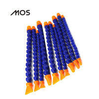 MOS 10PCS 300MM Plastic Flexible Water Cooing 14 38 12 Coolant Tube Round or Flat Nozzle CNC Lathe Machine Cooling