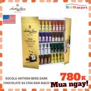 Socola rượu Anthon Berg Dark Chocolate 64 chai ĐAN MẠCH