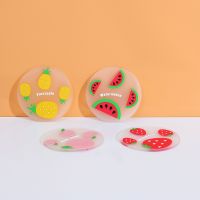 【CC】 New Thickened Cup Insulation Table Anti-skid Strawberry Fruit Bowl Pot Coaster Dining Placemat