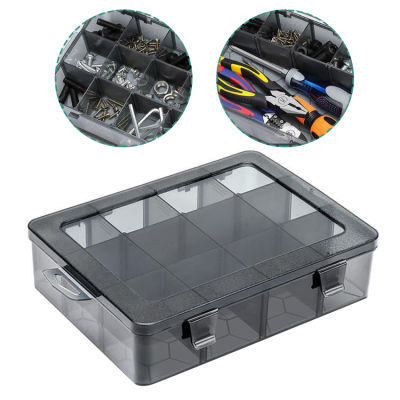 Multi-Grid Storage Screw Box การจัดหมวดหมู่เครื่องมือส่วนประกอบอิเล็กทรอนิกส์สว่านอุปกรณ์เสริม Lattice Storage Box