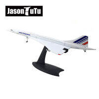 JASON TUTU 30เซนติเมตรฝรั่งเศส Concorde เครื่องบินรุ่นเครื่องบินเครื่องบินรุ่น D Iecast โลหะ1200ขนาดเครื่องบิน D Ropshipping