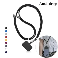 9 Colors Soft Lanyard for Mobile Phone Universal Detachable Adjustable Phone Lanyard Colorful Anti-Lost Neck Strap Mobile Phone Nylon Strap Phone Safety Accessories