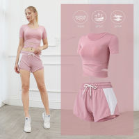 75PCS Seamless Women Yoga Set Workout Sportswear Quick Dry Gym Clothing Fitness Long Sleeve High Waist Leggings Sports Suits