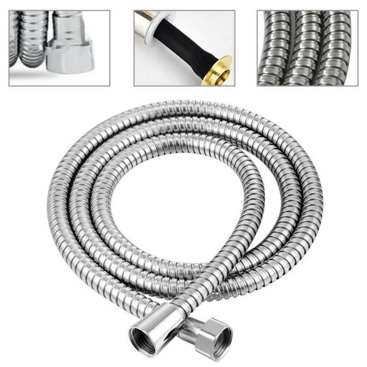 Pressure Resistance Bathroom Shower Hose Faucet Hose 2m Length Flexible Lazada PH