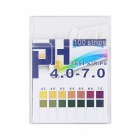 แถบทดสอบ PH แถบ PH กระดาษลิตมัสสำหรับการทดสอบอัลคาไลน์ที่เป็นกรด4.0-7.0 PH ช่วงการวัด20% OFF