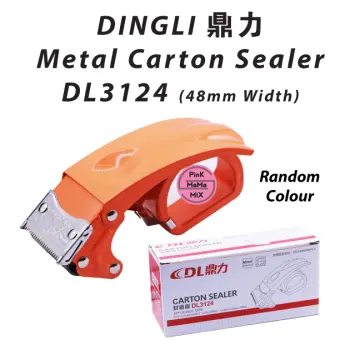 Ding Li Heavy Duty Tape Dispenser (Medium) - DL20032 - ( For Cellophane /  Stationery / Masking / Double Sided Tape ) - 1 & 3 Core Tape