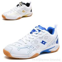 Darlene Orlando Foreign trade hot sale badminton shoes youth primary and middle school students light sports shoes mesh breathable table tennis shoes in stock