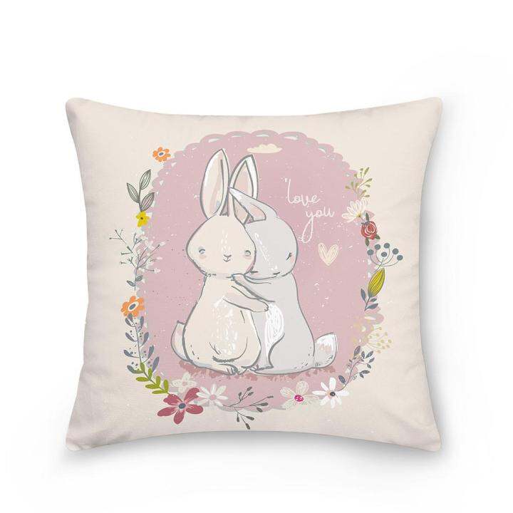 rabbit-print-throw-pillow-sofa-decoration-pillowcase-home-decor-easter-decoration-pillowcase