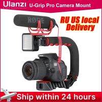 Ulanzi U-Grip Pro แท่นยึดสำหรับติดรองเท้าสามชั้น,ที่ยึดขาตั้งกล้องวิดีโอกล้องโทรศัพท์กล้องถ่ายรูปชุดอุปกรณ์สำหรับนิคคอน Canon Iphone X 8 7