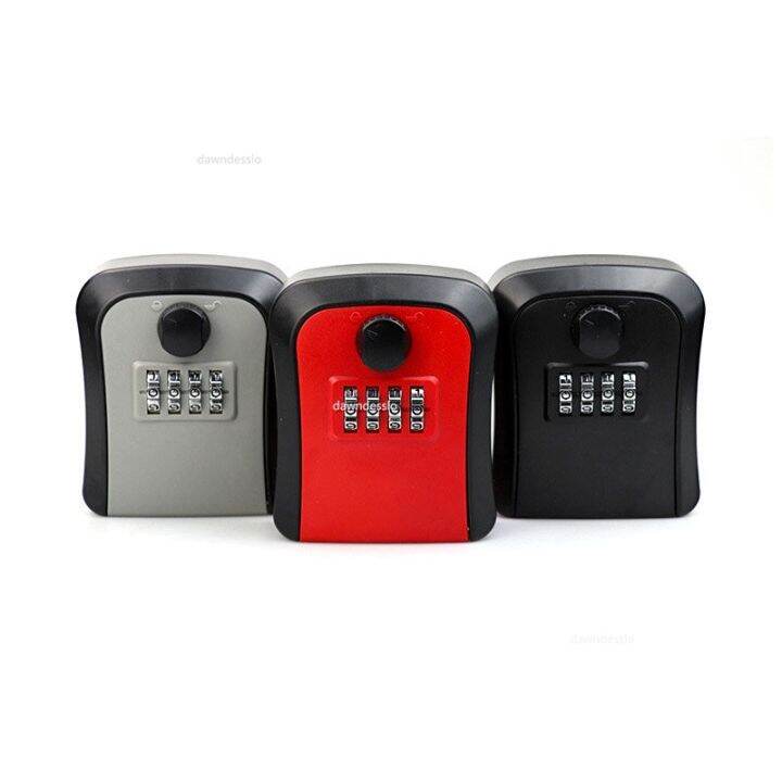 wall-mounted-key-safe-weatherproof-no-4-combination-key-storage-lock-box-indoor-and-outdoor-password-key-box-key-lock-box