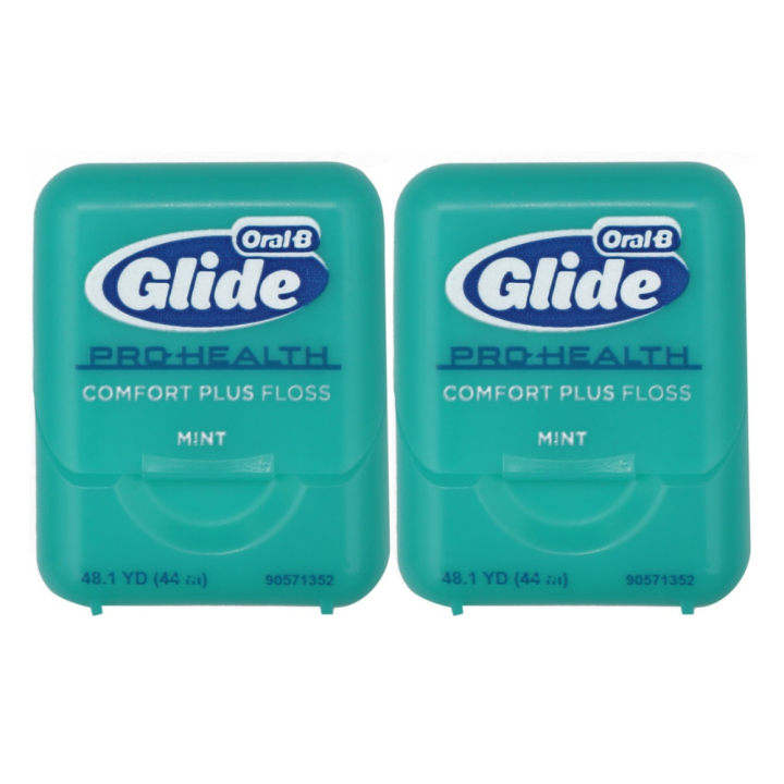 Oral B Glide Pro Health Comfort Plus Dental Floss Mint Pack Of 2