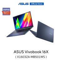 ASUS Vivobook X16 X1603ZA-MB501WS, 16 inch, WUXGA IPS-Level Type Display, IntelCorei5-12500H, 8GB DDR4 On board , Intel Iris Xe Graphics, 512GB M.2 NVMe PCIe 3.0 SSD, WiFi 6