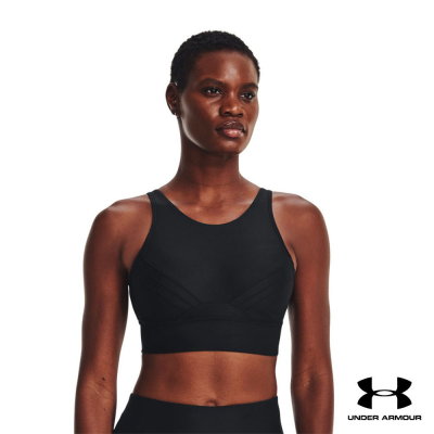 Under Armour UA Womens Infinity Mid Pintuck Sports Bra อันเดอร์ อาร์เมอร์ เสื้อออกกำลังกาย สำหรับผู้หญิง