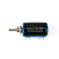 1pcs WXD3-13-2W Precision multi-turn wire wound potentiometer 220R 470R 1KR 2.2KR 4.7KR 5.6KR 10KR 22KR 47KR