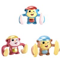 blg Entertainment Flipping Monkey Sound Light Battery Colorful Voice for Touch Contr 【JULY】