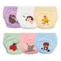 1Pcs Fashion Baby Potty Training Pants Reusable Nappies Cloth Diaper Washable Elastic Infants Children Cotton Panties Underpants Cloth Diapers