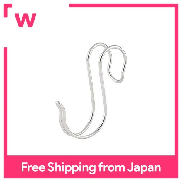 MUJI Stainless steel hook that does not easily shake sideways, large 2