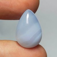 พลอย คาลซิโดนี แคลเซโดนี ธรรมชาติ ดิบ แท้ ( Unheated Natural Chalcedony ) หนัก 9.06 กะรัต