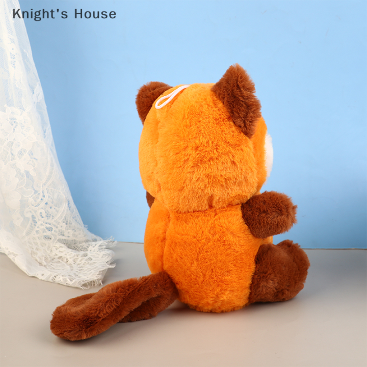 knights-house-ของเล่นตุ๊กตารูปแรคคูนน่ารักน่ารักตุ๊กตาสัตว์ยัดนุ่นนุ่มน่ารักสำหรับเด็กผู้หญิงเด็กทารกของขวัญวันเกิดวันคริสต์มาส