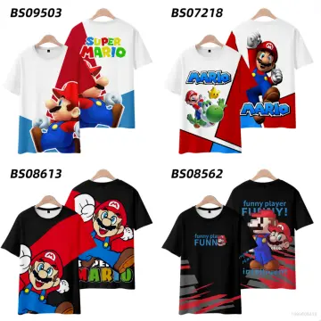 super mario brothers shirts for adults