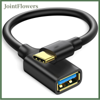 JointFlowers คุณภาพสูง USB C TO USB อะแดปเตอร์ชนิด C OTG สายต่อ USB ตัวผู้เป็น USB 2.0อะแดปเตอร์สายเคเบิลหญิงสำหรับเครื่องอ่านการ์ดโทรศัพท์