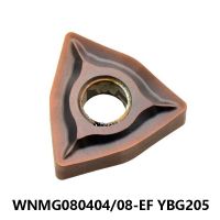 Original WNMG080408-EF YBG205 WNMG080404-EF YBG205 WNMG 080408 080404 เครื่องมือกลึง CNC เครื่องตัดคาร์ไบด์แทรกเครื่องมือ