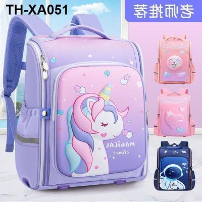 Childrens schoolbags for primary school students first and second grade popular girls third to sixth high-value backpack