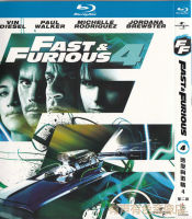 Action movie speed and passion 4 racing situation van diesel genuine HD BD Blu ray Disc 1DVD disc