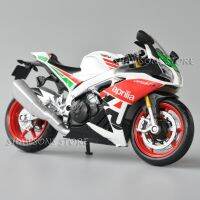 โมเดลจักรยานยนต์ของเล่น1:12รถยนต์ไดคาส RR1000 RSV4 Aprilia กล่องเก็บสกรูแบบต่างๆจำลองขนาดเล็กพร้อมล้ออุปกรณ์เสริม