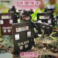 New compatible with lego master wang modern military ghost the special block small doll soldier weapons swat block