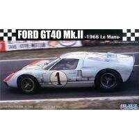 ฟอร์ดฟูจิมิ1/24ต้นฉบับ GT40 Mk. II 1966 Le Mans 1 12604ของเล่นแบบชุดสะสมประกอบที่ได้รับการฟื้นฟูสูง