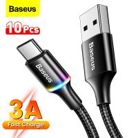 ขายดี YJ99529 - / Baseus 5ชิ้น/10ชิ้น USB เพื่อพิมพ์ C เคเบิ้ลสำหรับ Samsung Xiaomi POCO USBC เคเบิ้ลค่าใช้จ่ายได้อย่างรวดเร็วลวดสายข้อมูลด่วนสายชาร์จ USB C