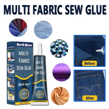 50ml Cloth Repair Glue Fabric Sewing Insole Clothes Jeans Hole Repair Cloth  Adhesive
