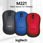 Chuột không dây Logitech M221 Silent Plus giảm ồn 1000 DPI