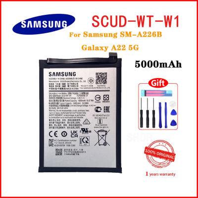 แบตเตอรี่ Samsung Original Battery SCUD-WT-W1 For Galaxy A22 5G Samsung SM-A226B SCUDWTW1  **แบตเตอรี่รับประกัน 3 เดือน**