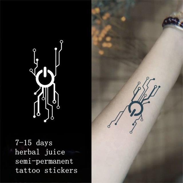 hot-dt-one-click-to-start-herbal-juice-stickers-boys-temporary-tatto-handsome-trend-technology