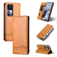 กระเป๋าสตางค์ L &amp; F สำหรับ Xiaomi 12T / Xiaomi 12T Pro/ Xiaomi 12 / Xiaomi 12 Lite เคสคุณภาพสูงซองกระเป๋าสตางค์หนังโทรศัพท์มือถือเคสป้องกันการกระแทก