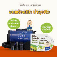 [ส่งฟรี] ไดร์เป่าขนสัตว์เลี้ยง Haftigt + บาล์มแมว Pantheroe ฟื้นฟูปัญหาผิวหนังสำหรับแมว