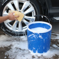 Foldable Car Wash Bucket Portable Washing Buckets Fishing Camping Auto Detailing Oxford Cloth Pail Car Accessories Styling