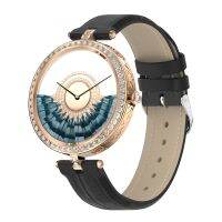 ✈ MISIRUN GT10 Smart Watch For Women Rhinestone Flower Dial Call Answer Call Smartwatch Message Reminder Heart Rate Sport Bracelet