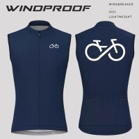 Summer Sleeveless Cycling Vest Bicycle Team Mans Windproof Bicycle Vest Breathable Road Bike Tops MTB Cycling Sleeveless Jerseys