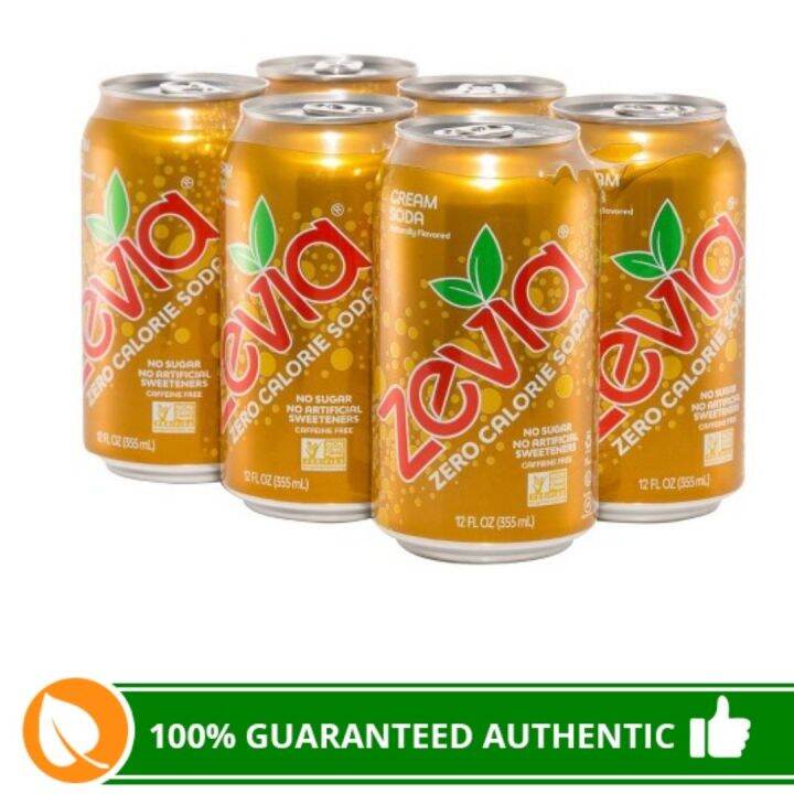 (6pc) Zevia Cream Soda 355ml Lazada PH