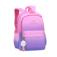 Crossten Gradient Backpacks Cute Girl School Bags Waterproof Backpacks Laptop Packs Large Capacity Student Light Weight Bags