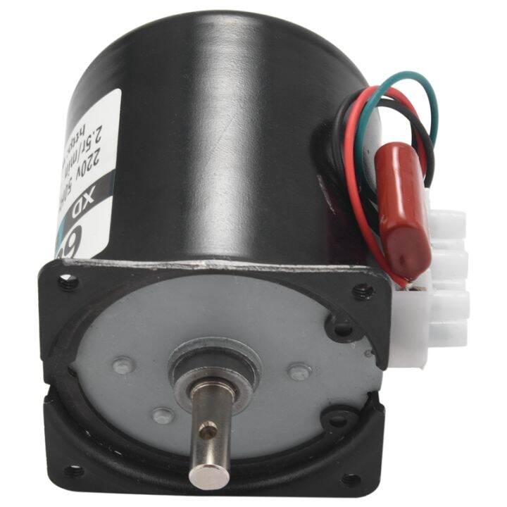 1pcs-68ktyz-mini-gear-motor-ac-220v-28w-2-5r-min-large-torque-permanent-magnet-synchronous-gear-motor