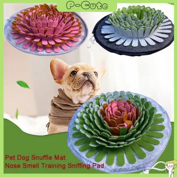 Dog Snuffle Mat Interactive Toy Pet Sniffing Feeding Smell Training Feeding  Pad