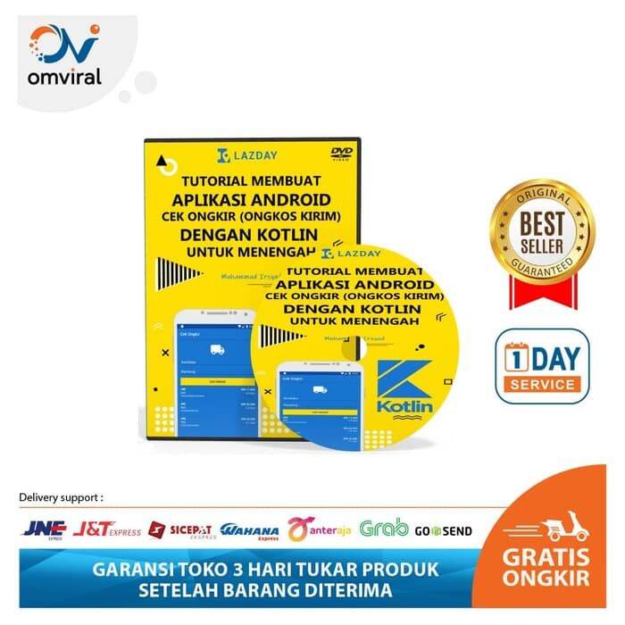 Dvd Membuat Aplikasi Cek Ongkir Dengan Kotlin Dan Api Raja Ongkir Lazada Indonesia Dvd Membuat Aplikasi Cek Ongkir Dengan Kotlin Dan Api Raja Ongkir Lazada Indonesia